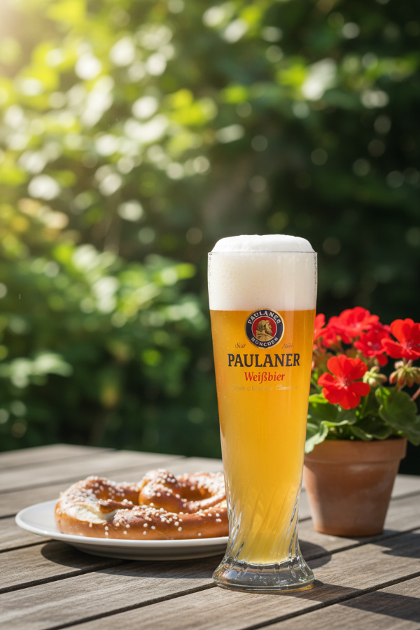 Vasos de cerveza Paulaner Weizen - 500 ml - 6 unidades