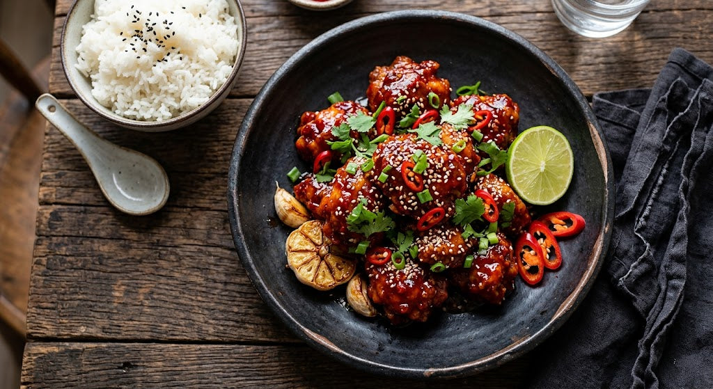 Fire on your plate, flavor in your memory.