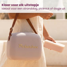Polarbox Mini Cooler / Coolerbag with 2 Lunchboxes - Pearl-Gold - 6 liters