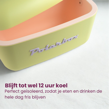 Polarbox Cool Box with Shoulder Strap - Lime Lilac - 20 Liters