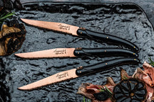 Laguiole Style de Vie Steak knives Prestige Line Copper - 6 pieces