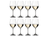 Riedel White Wine Glasses Vinum - Viognier / Chardonnay - Pay 6 Get 8