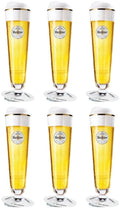 Vasos de cerveza Warsteiner con pie - 400 ml - 6 piezas