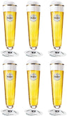 Warsteiner Beer glasses on Foot - 200 ml - 6 pieces