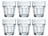 Vasos Bormioli Rocco Rock Bar 215 ml - 6 piezas