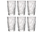 Bormioli Rocco Long drink glasses Diamond - Transparent - 470 ml - 6 pieces