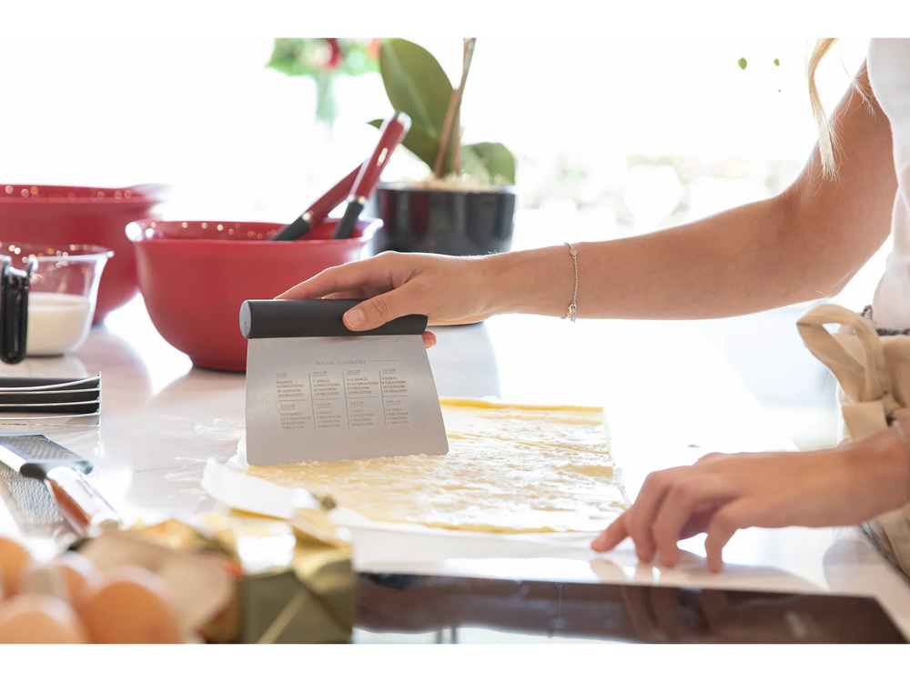 KitchenAid All-Purpose Scraper and Dough Cutter Core Stainless Steel 18 cm - Bench Scraper