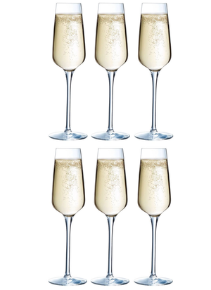 Copas de Champán Chef & Sommelier - Flutes - Sublym Flute - 210 ml - 6 piezas