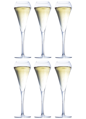 Copas para champán Chef & Sommelier - Flutes - Open Up - 200 ml - 6 unidades