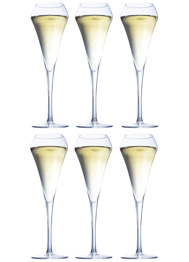 Copas para champán Chef & Sommelier - Flutes - Open Up - 200 ml - 6 unidades