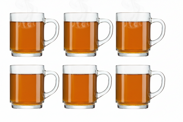 Luminarc Tea glasses Bock 250 ml - heat resistant - 6 Pieces