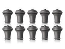 Vacu Vin wine stopper Vacuum Wine Stopper - Gray - 10 pieces