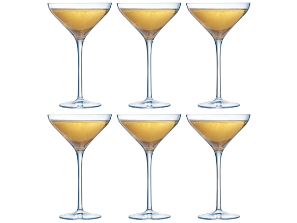 Copas de Cóctel Chef & Sommelier New Martini - 210 ml - 6 piezas
