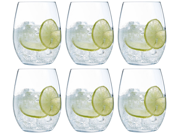 Vasos de agua Chef & Sommelier Primary - 440 ml - 6 unidades