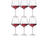 Leonardo Burgundy Glasses / Gin Tonic Glasses Puccini - 730 ml - 6 pieces