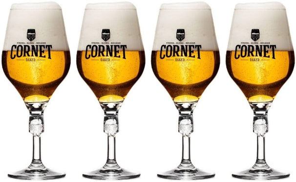 Vasos de cerveza Cornet - 330 ml - 4 piezas