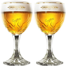 Grimbergen Beer glass on Foot - 330 ml - 2 pieces