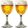 Grimbergen Beer glass on Foot - 330 ml - 2 pieces