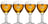 Leffe Beer glass - 330 ml - 4 pieces