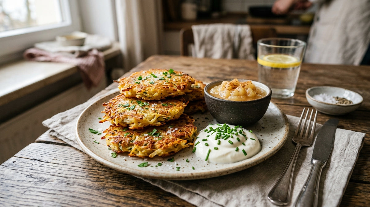 Crispy German potato pancakes you can't resist