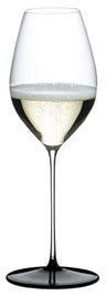 Riedel White Wine Glass Fatto A Mano Black Tie - Sauvignon Blanc / Champagne - 464 ml