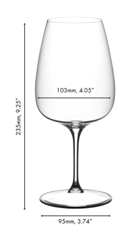 Riedel Red Wine Glasses Grape@Riedel - Cabernet / Merlot / Cocktail - 830 ml - 2 pieces