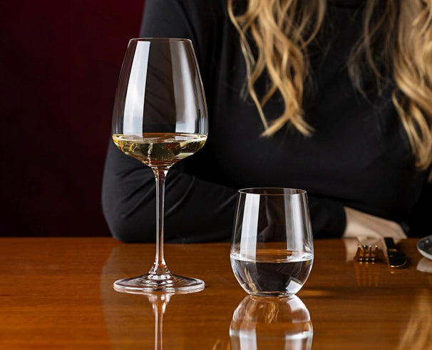 Copas de vino blanco Riedel Grape@Riedel - Vino blanco / Rosado / Champán / Spritz - 550 ml - 2 unidades