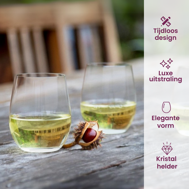 Riedel Wine Glasses Set O Wine - Pay 6 Get 8