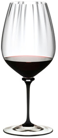 Riedel Red Wine Glass Fatto A Mano Performance - Cabernet Sauvignon - Black Stem - 834 ml