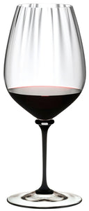 Copa de vino tinto Riedel Fatto A Mano Performance - Pinot Noir - Tallo negro - 830 ml