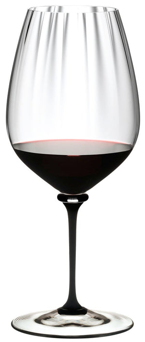 Copa de vino tinto Riedel Fatto A Mano Performance - Pinot Noir - Tallo negro - 830 ml