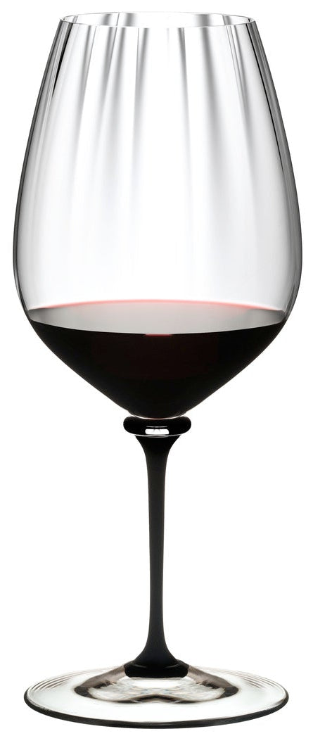 Copa de vino tinto Riedel Fatto A Mano Performance - Pinot Noir - Tallo negro - 830 ml