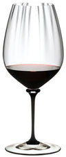Riedel Red Wine Glass Fatto A Mano Performance - Pinot Noir - Black Stem - 830 ml
