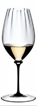Riedel White Wine Glass Fatto A Mano Performance - Riesling - Black Stem - 623 ml