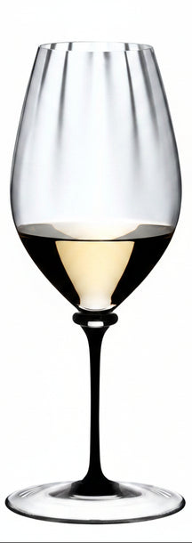 Riedel White Wine Glass Fatto A Mano Performance - Riesling - Black Stem - 623 ml