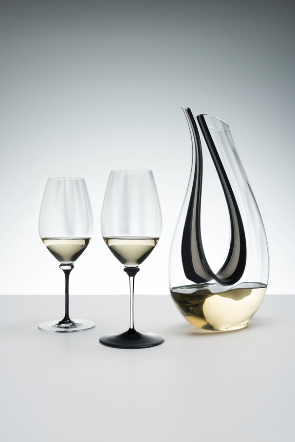 Copa de vino blanco Riedel Fatto A Mano Performance - Riesling - Base negra - 623 ml