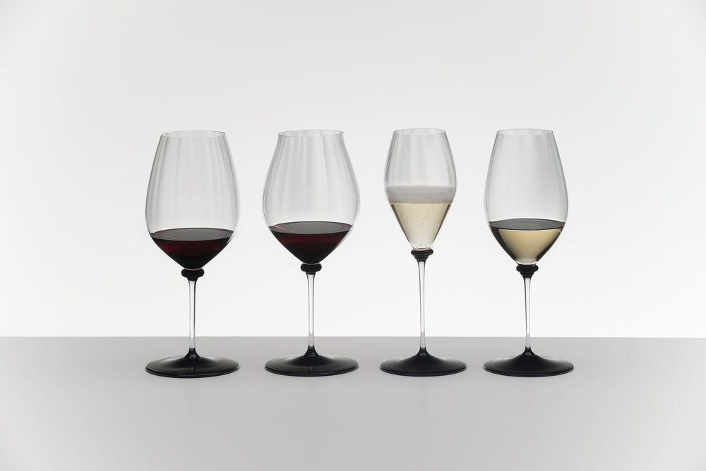 Riedel Red Wine Glass Fatto A Mano Performance - Cabernet Sauvignon - Black Base - 834 ml