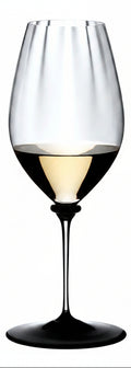 Riedel White Wine Glass Fatto A Mano Performance - Riesling - Black Base - 623 ml