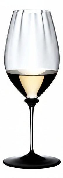 Riedel White Wine Glass Fatto A Mano Performance - Riesling - Black Base - 623 ml