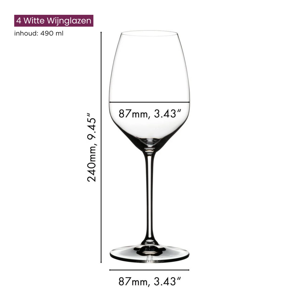 Riedel White Wine Glasses Extreme - Riesling - Pay 3 Get 4