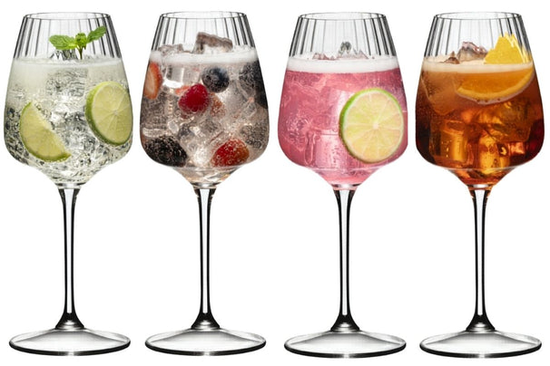 Riedel Cocktail Glasses / Spritz Glasses - Mixing Set Spritz - 550 ml - 4 pieces