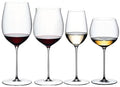 Riedel Wine Glass Set Superleggero - Bordeaux Grand Cru, Burgundy Grand Cru, Riesling & Oaked Chardonnay - 4 pieces