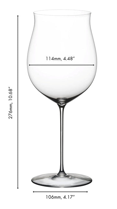 Riedel Wine Glass Set Superleggero - Bordeaux Grand Cru, Burgundy Grand Cru, Riesling & Oaked Chardonnay - 4 pieces