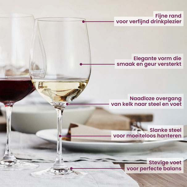 Copas de vino tinto Riedel Vinum - Syrah / Shiraz - 700 ml - 2 unidades