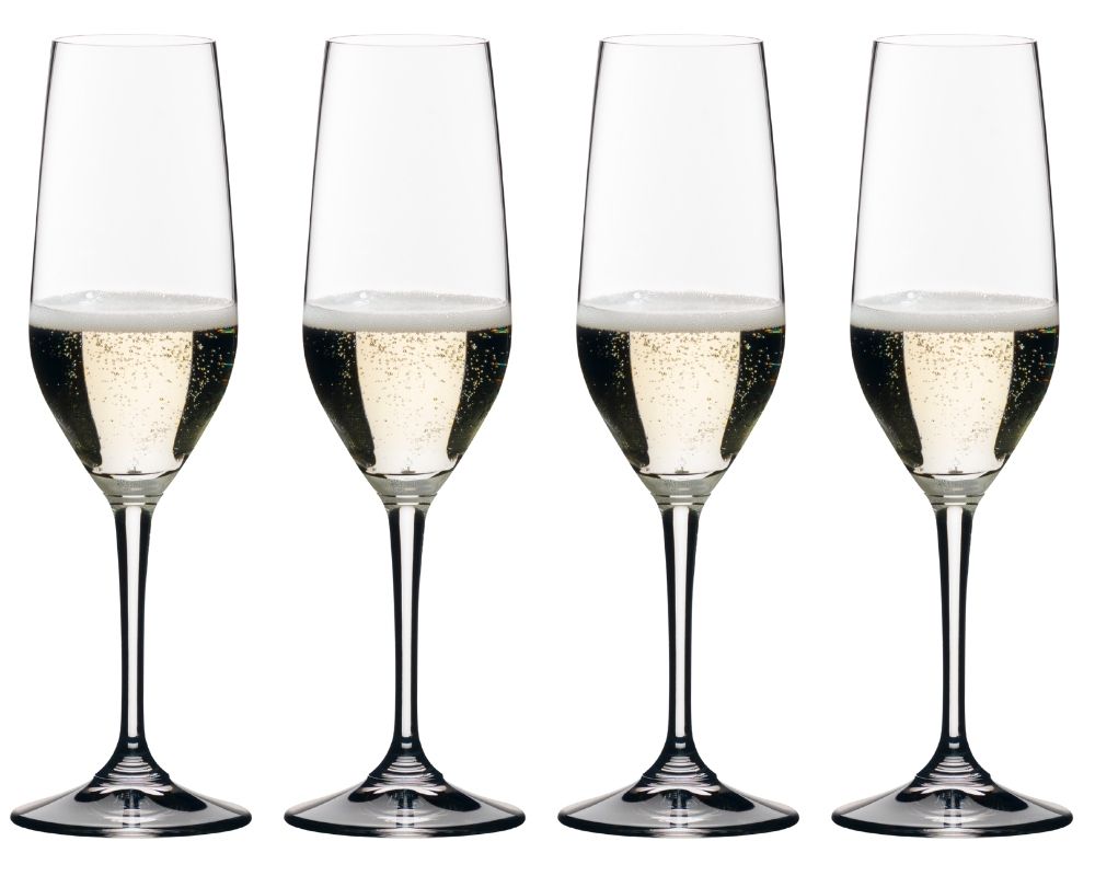Riedel Champagne Glasses Vivant - 290 ml - 4 pieces