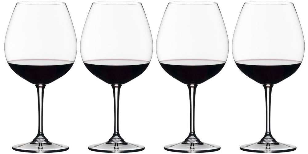 Copas de vino tinto Riedel Vivant - Pinot Noir - 700 ml - 4 unidades