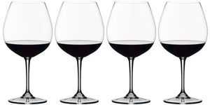 Copas de vino tinto Riedel Vivant - Pinot Noir - 700 ml - 4 unidades