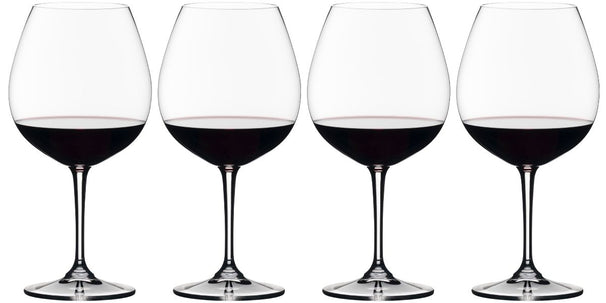 Copas de vino tinto Riedel Vivant - Pinot Noir - 700 ml - 4 unidades