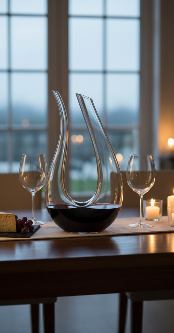 Decantador Riedel Black Tie Amadeo - Hecho a mano - 750 ml