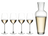 Riedel Wine Glass Set - White Wine Glasses - Veritas - Riesling / Zinfandel + Wine Friendly Decanter